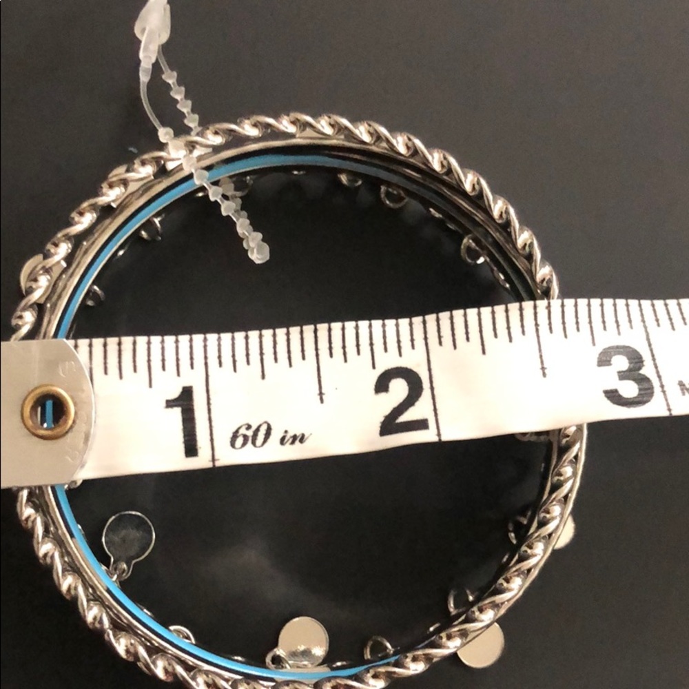Silver Bangle Set - Picture 4 of 4